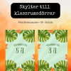 Välkommen klassrumsskyltar