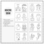 Målarbok – prinsessor - bild 2