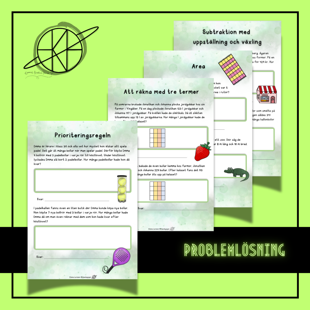 Problemlösning - åk 3