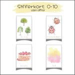 Siffror 0-10 tema sommar - bild 2