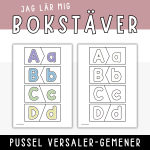 Pussel: para ihop alfabetet - bild 1