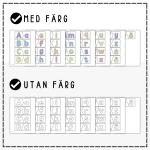 Pussel: para ihop alfabetet - bild 2