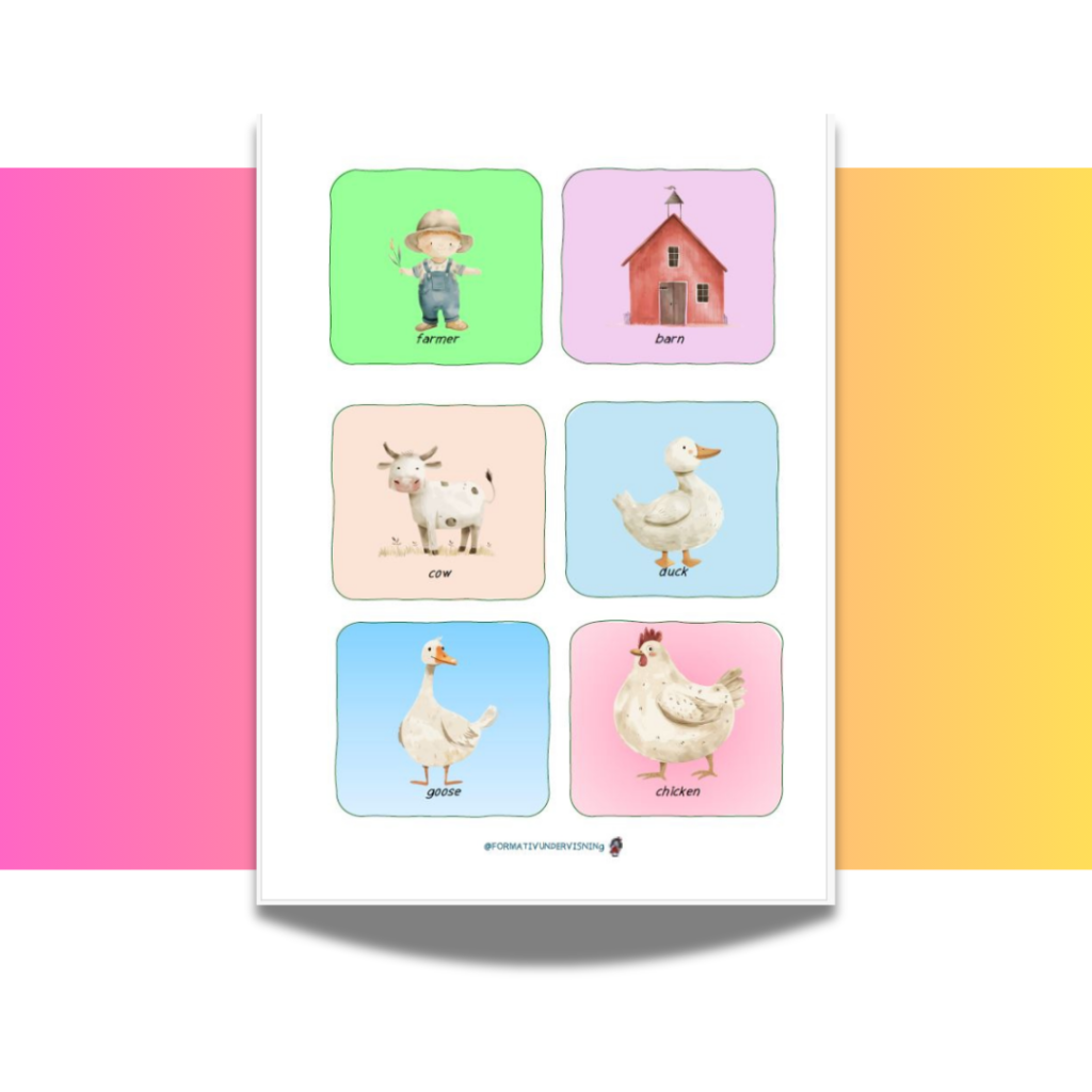 Memory – Farm and farm animals