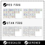 Bokstavskort – spåra bokstäver - bild 3