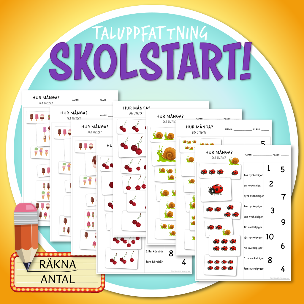 Enkel taluppfattning – häfte till skolstarten!
