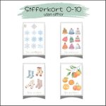 Siffror 0-10 tema vinter - bild 2