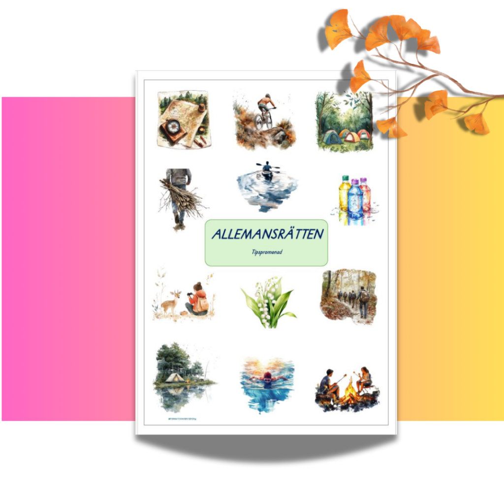 Allemansrätten tipspromenad