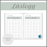 Läslogg – läsläxa - bild 2
