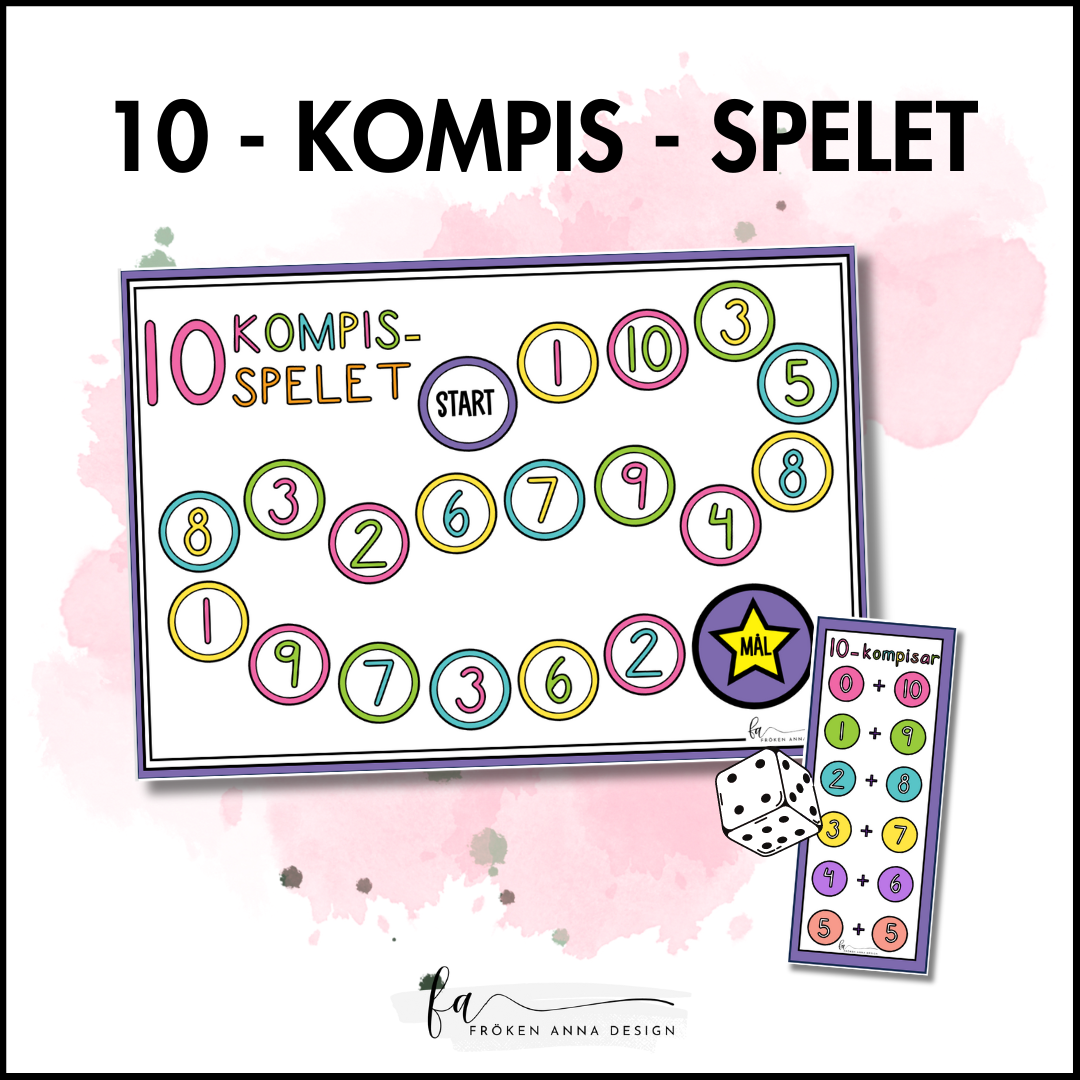 PAKET: tiokompisar / tiokamrater