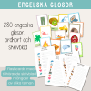 Glosor - 26 olika teman med 280 engelska ord