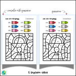 Läs och färglägg – Ord 2 - bild 3