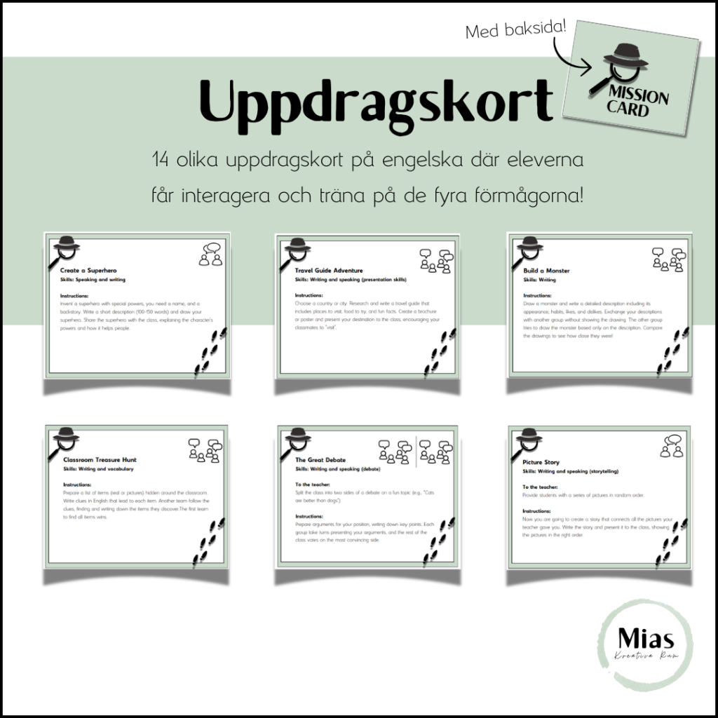 Uppdragskort