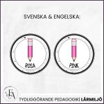 Pennskyltar / Memory på svenska & engelska - bild 3