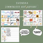 Sammansatta ord Nypkort - bild 1