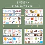 Sammansatta ord Nypkort - bild 2