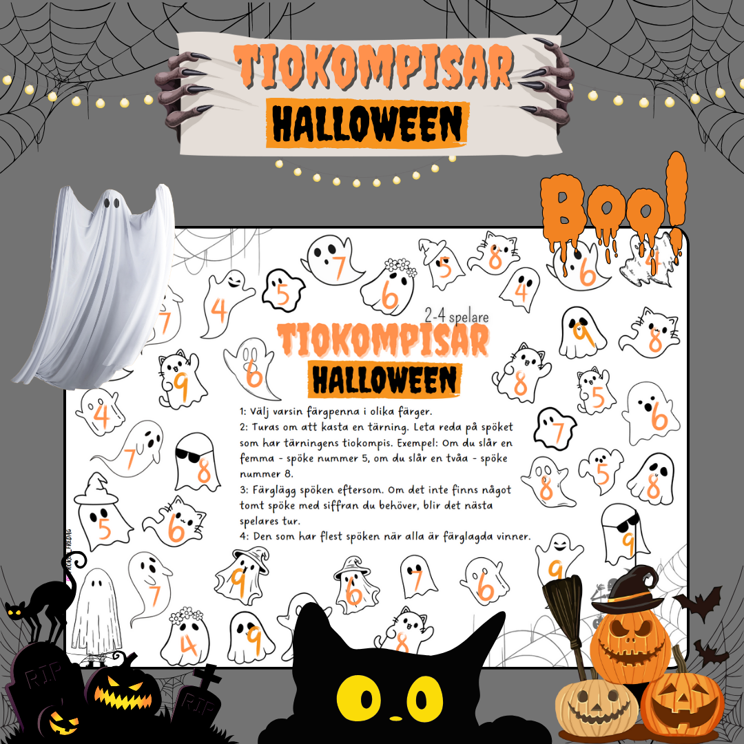 Spel - Tiokompisar - Spöken