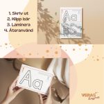 Spårningskort alfabetet - bild 2