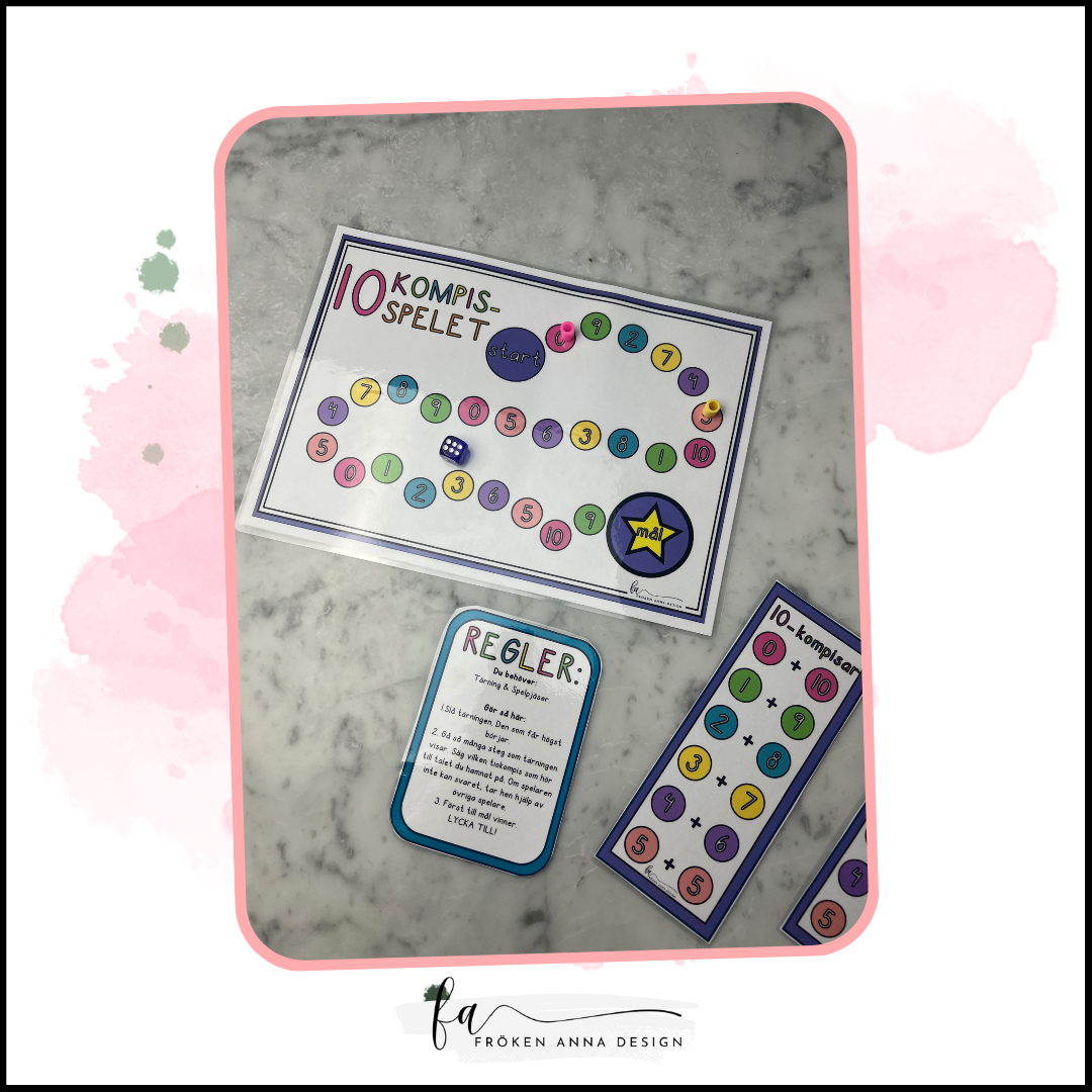 PAKET: tiokompisar / tiokamrater