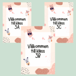 Välkommen klassrumsskyltar - bild 3