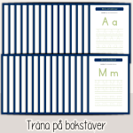 Arbetshäfte bokstäver och siffror – Rymdtema - bild 3