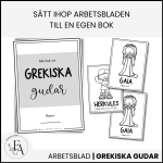 Grekiska gudar – Posters / Flashcards / Målarbilder - bild 3