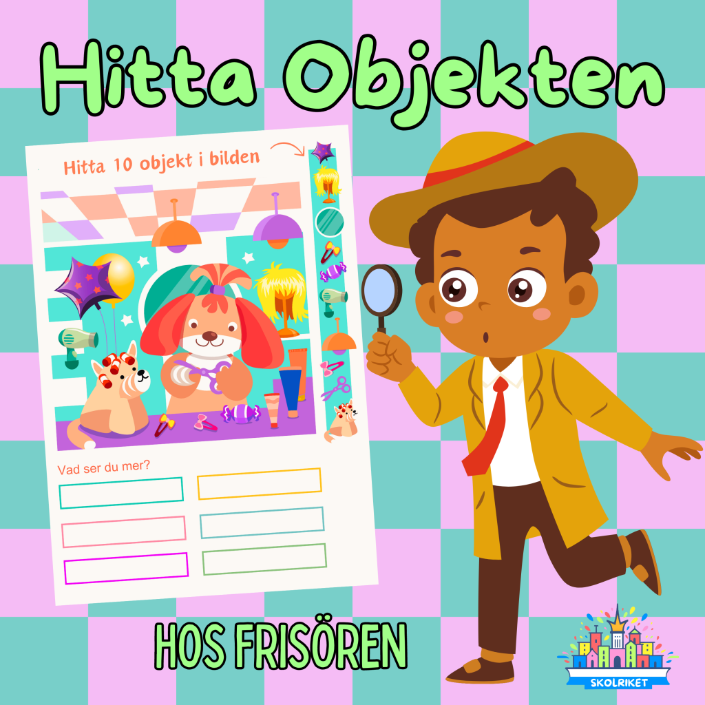 Hitta Objekten – Hos Frisören