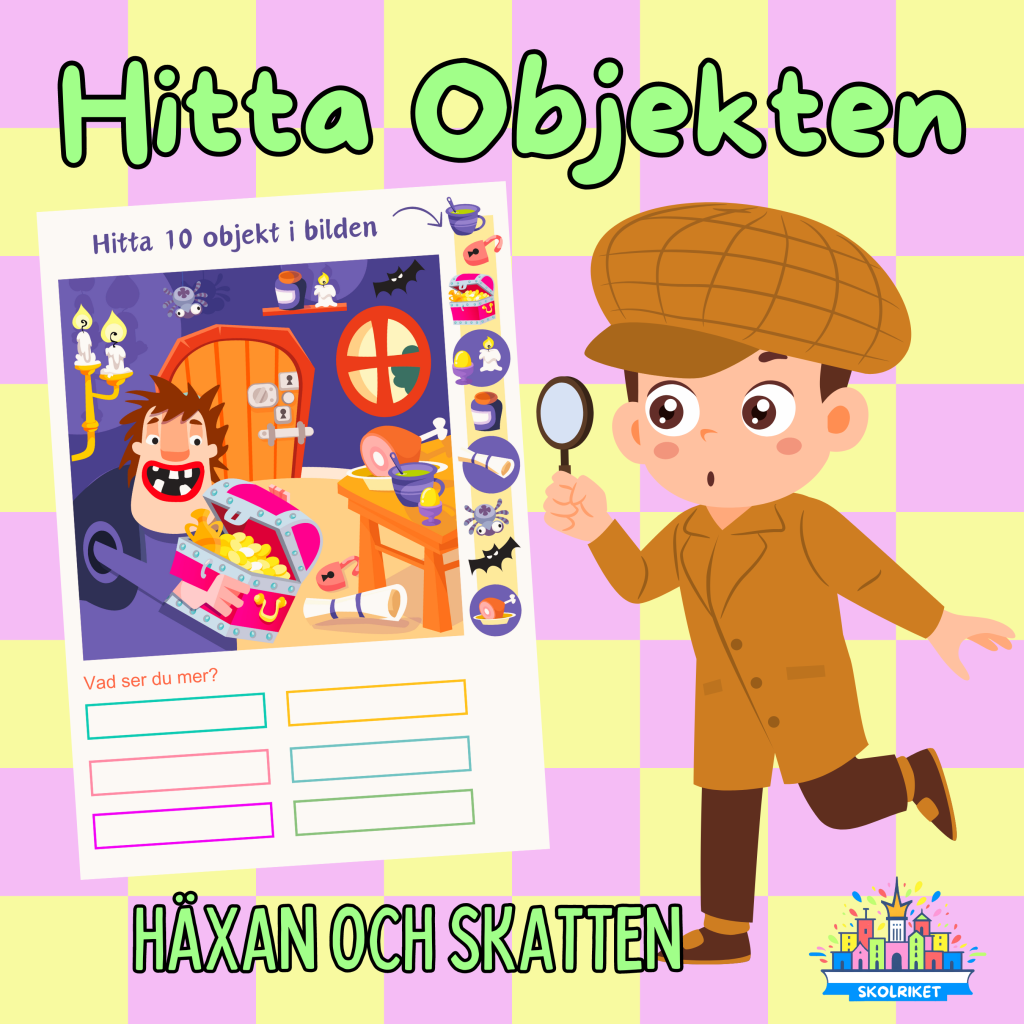Hitta Objekten – Häxan och Skatten