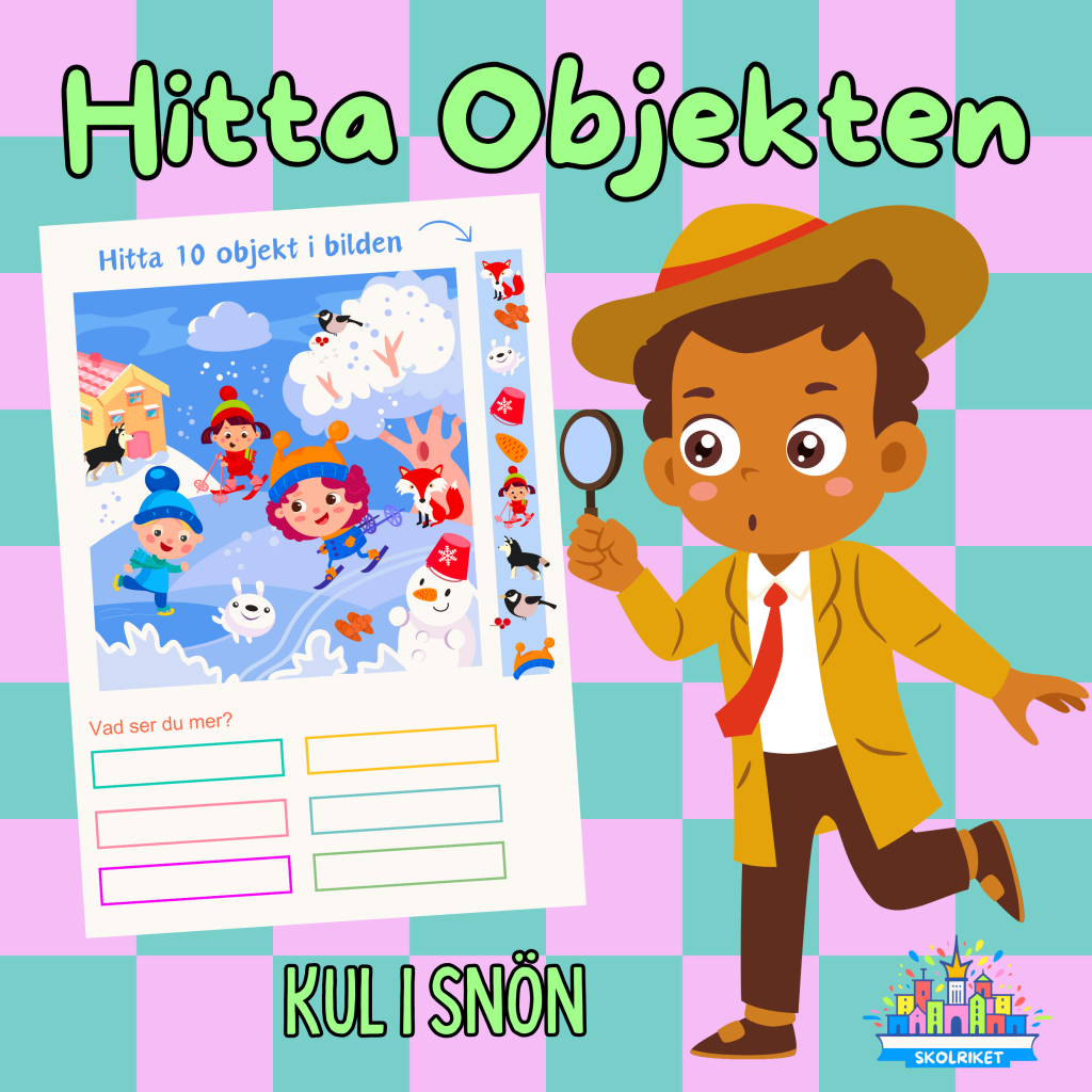 Hitta Objekten – Kul i Snön