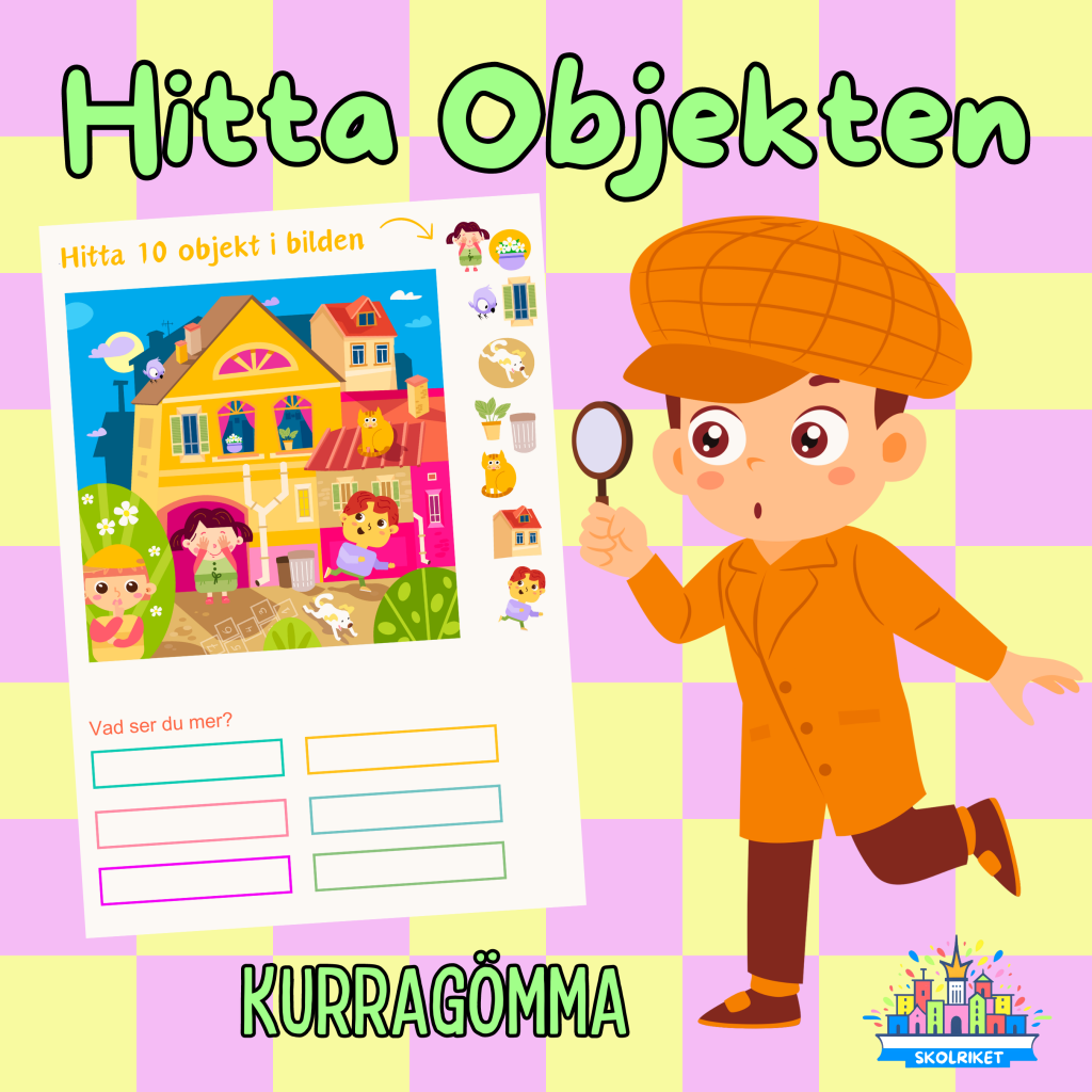 Hitta Objekten – Kurragömma