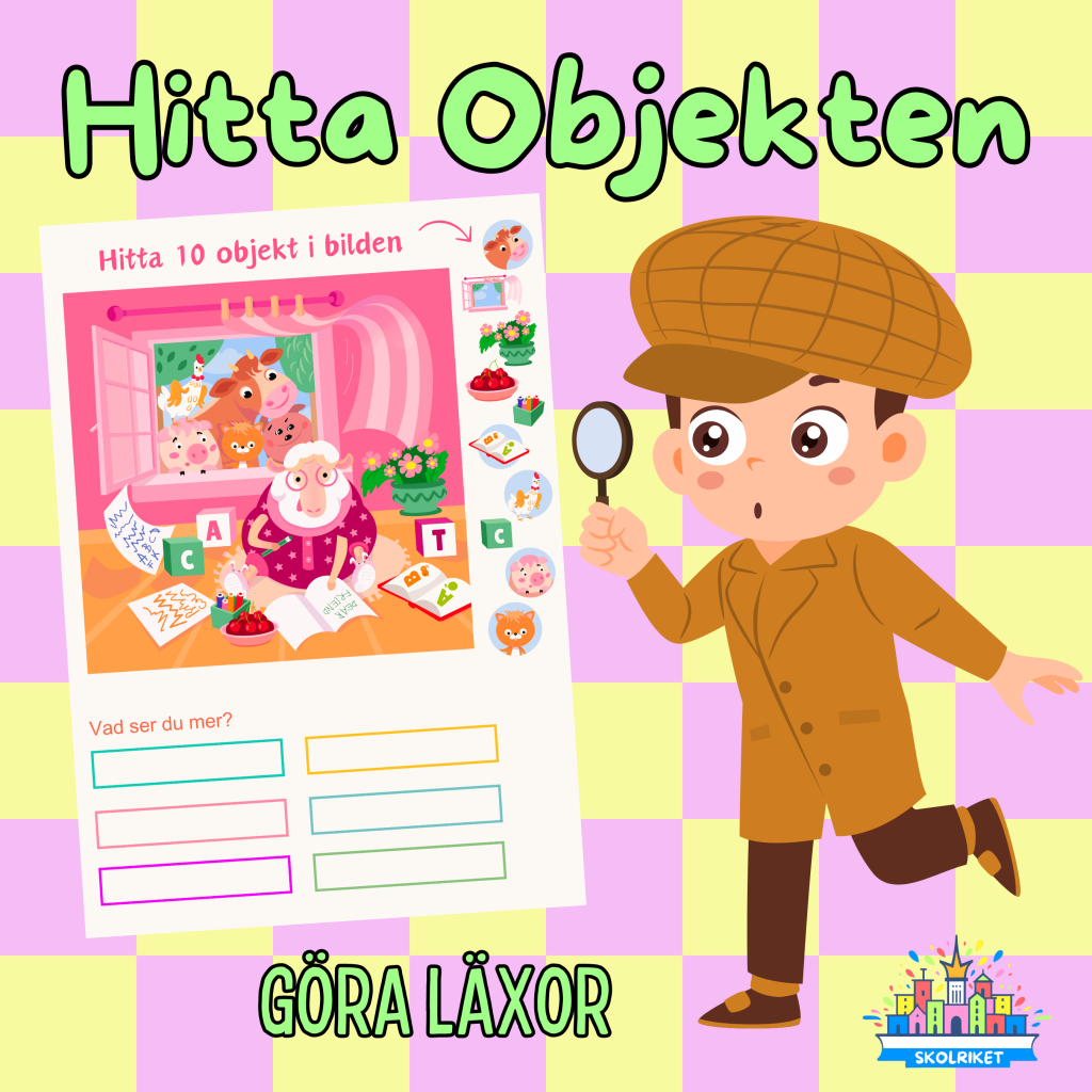 Hitta Objekten – Göra Läxor