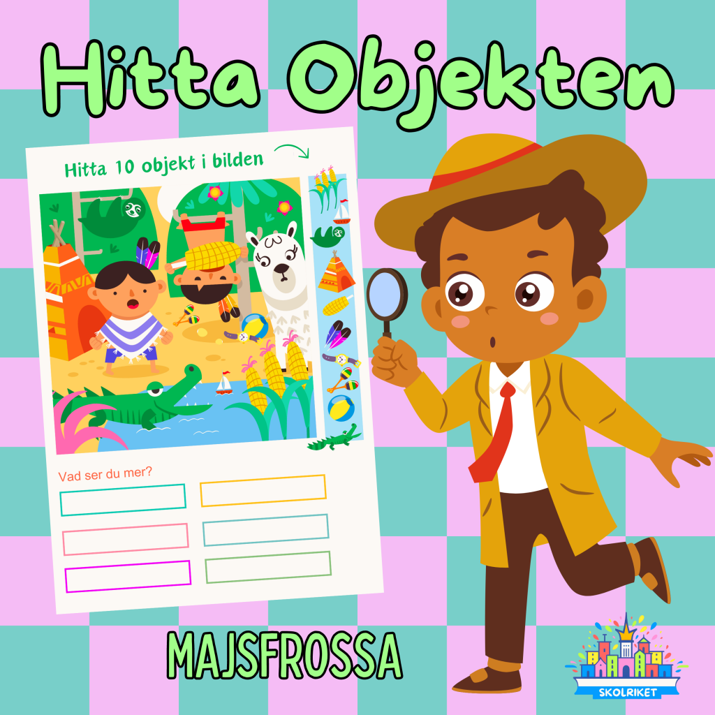 Hitta Objekten – Majsfrossa