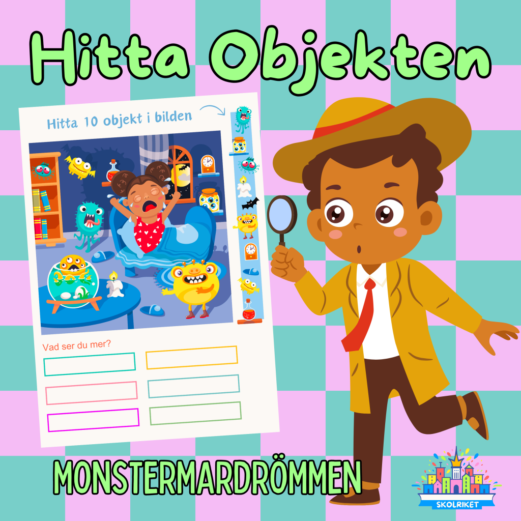 Hitta Objekten – Monstermardrömmen