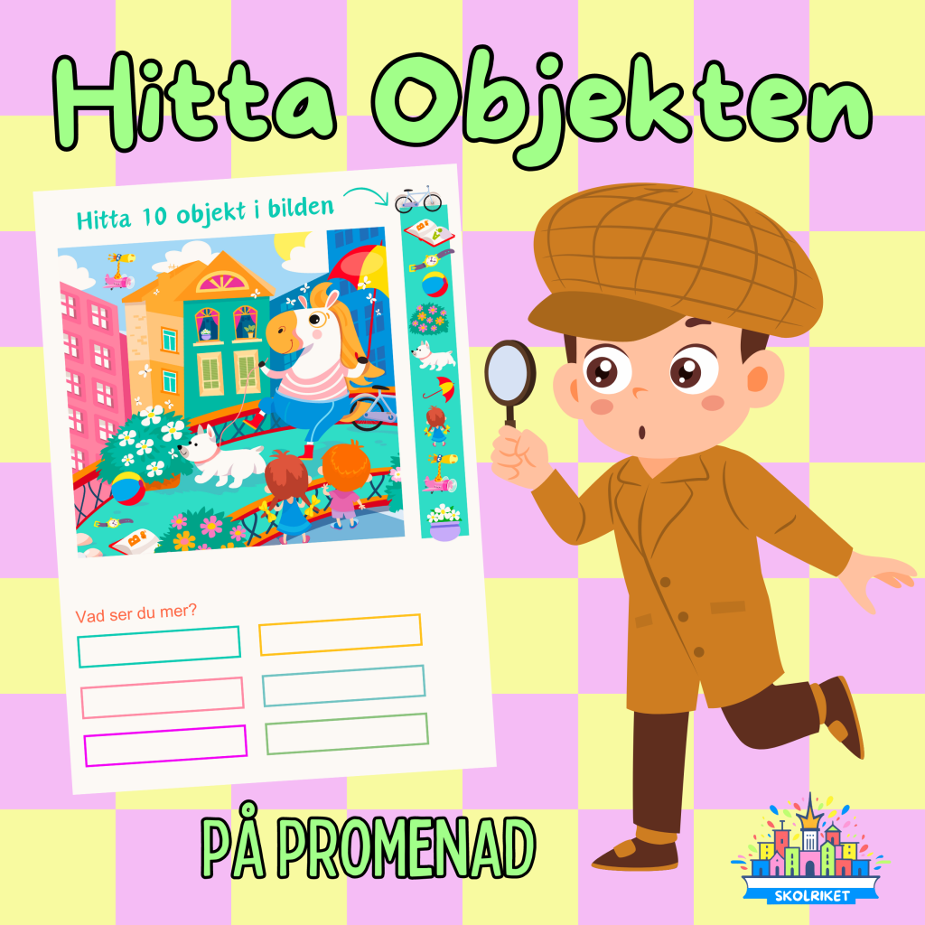 Hitta Objekten – På Promenad