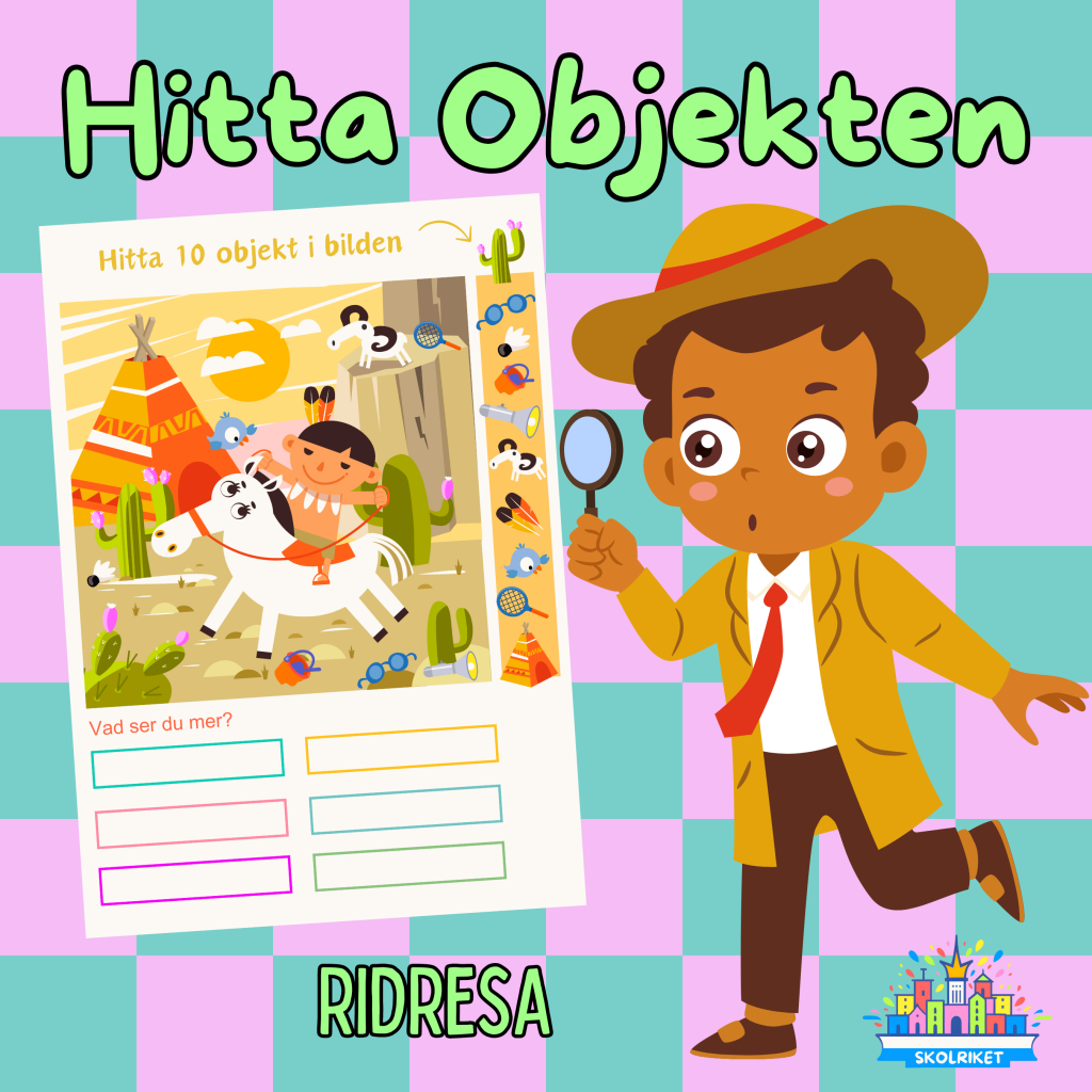 Hitta Objekten – Ridresa