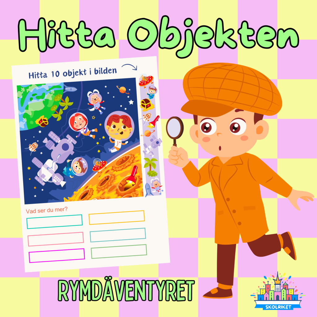 Hitta Objekten – Rymdäventyret