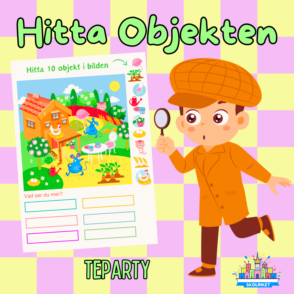 Hitta Objekten – Teparty