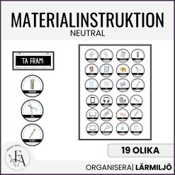 Materialinstruktion neutral