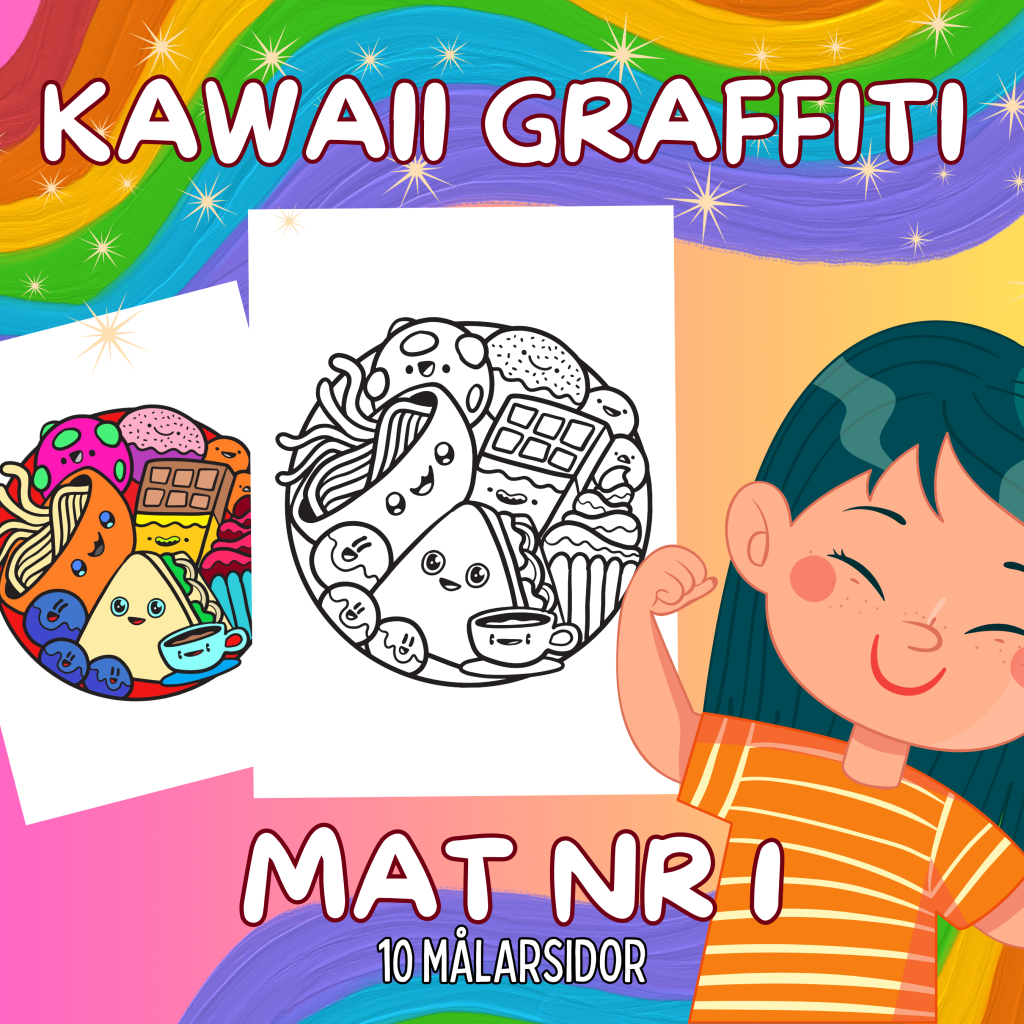 Kawaii Graffiti Mat Nr 1