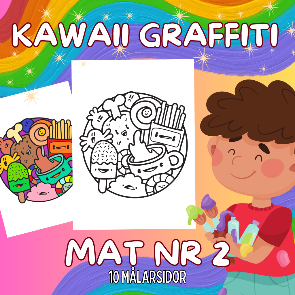 Kawaii Graffiti Mat Nr 2
