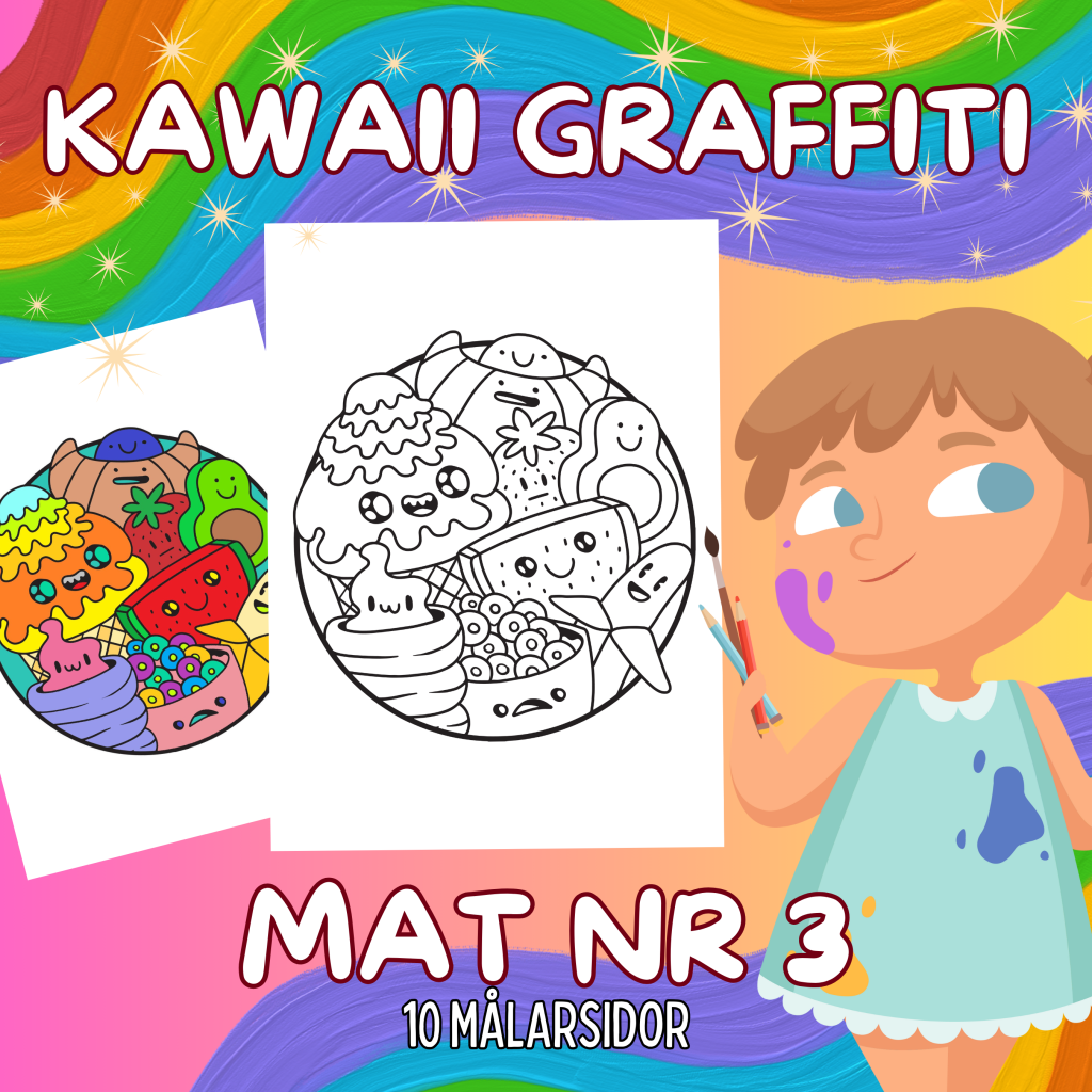 Kawaii Graffiti Mat Nr 3