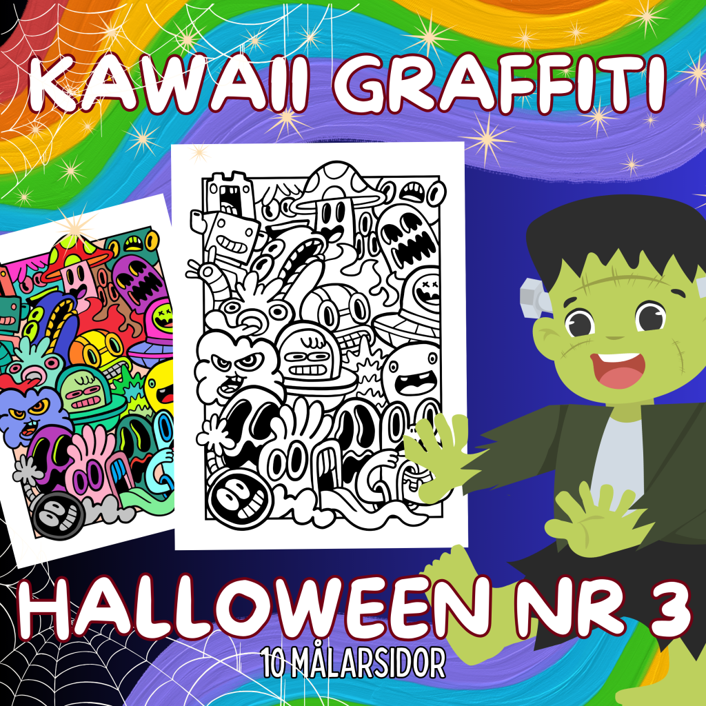 Kawaii Graffiti Halloween Nr 3