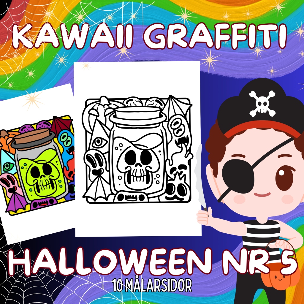 Kawaii Graffiti Halloween Nr 5
