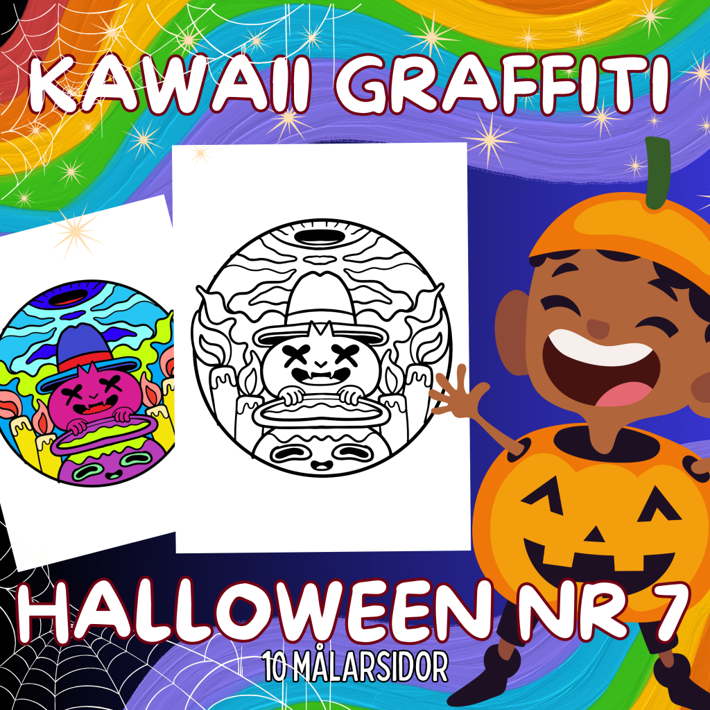 Kawaii Graffiti Halloween Nr 7