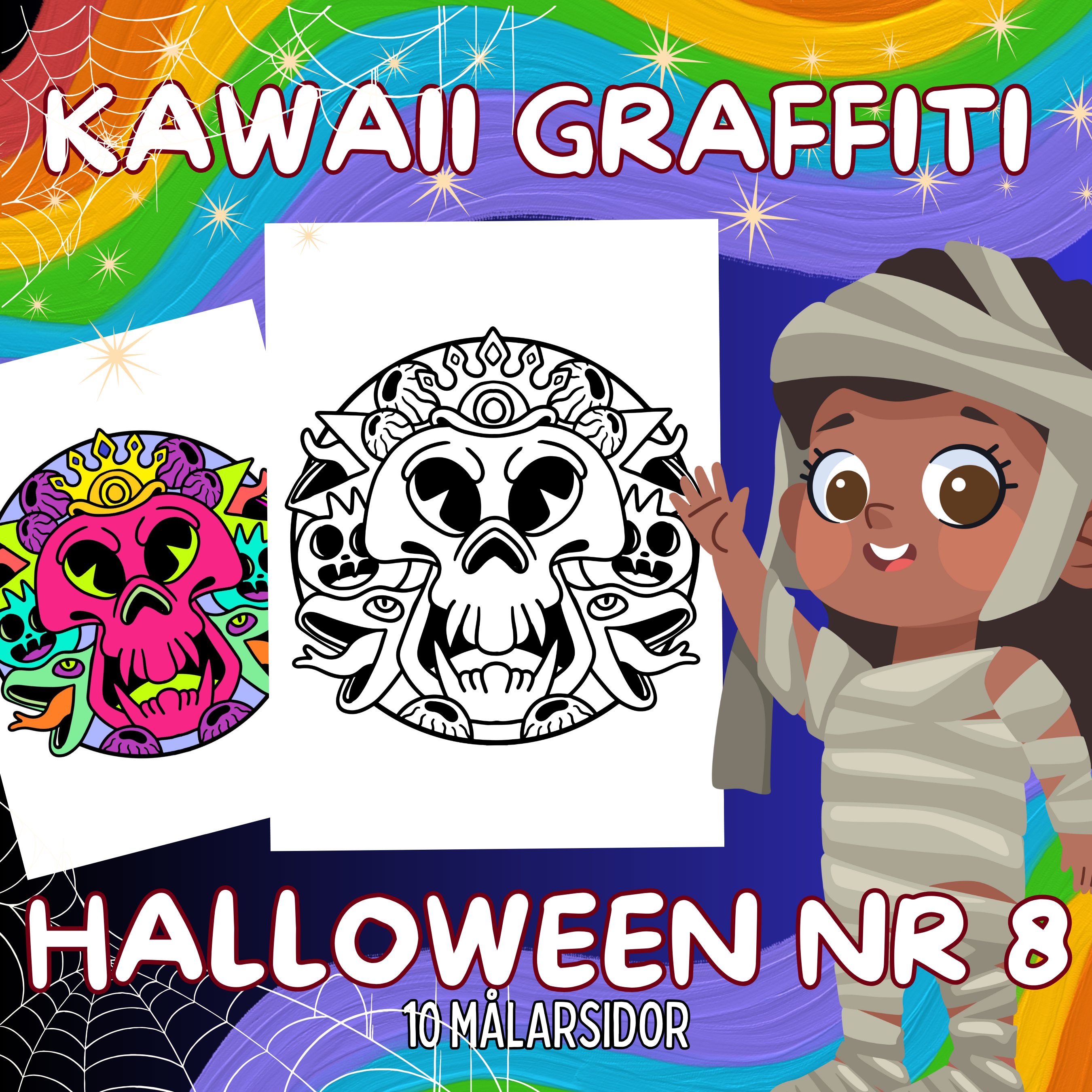 Kawaii Graffiti Halloween Nr 8