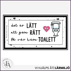 Toalettrutin (bildstöd / bildschema / steg för steg)