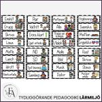 Schemaskyltar (rektangel) - bild 2