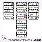 Schemaskyltar (rektangel) - bild 3