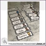 Schemaskyltar (rektangel) - bild 4