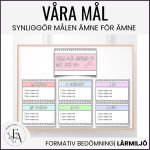 Målskyltar: Synliggör kunskapskraven - bild 1