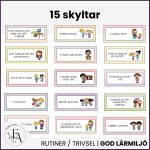 Trivselregler / Trivseluppdrag: Skyltar och miniböcker - bild 5